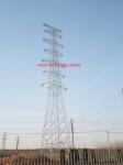 Galvanized Electric Transmission Tower Arc Welding Durable Q235 Q235