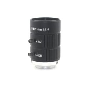 China HD 10MP CCTV Camera Lens 16mm F1.4 Aperture Mount C for CCTV Camera or Industrial Microscope road monitoring factory
