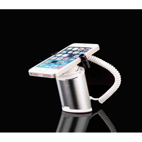 COMER security alarm displaying locking cable lock system for hand-phone