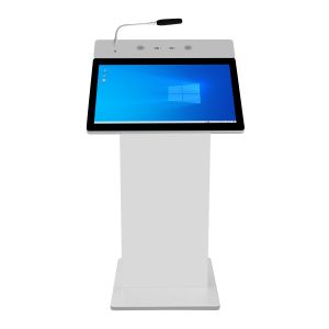 School Classroom Smart Digital Podium Lectern With Microphone And Speaker