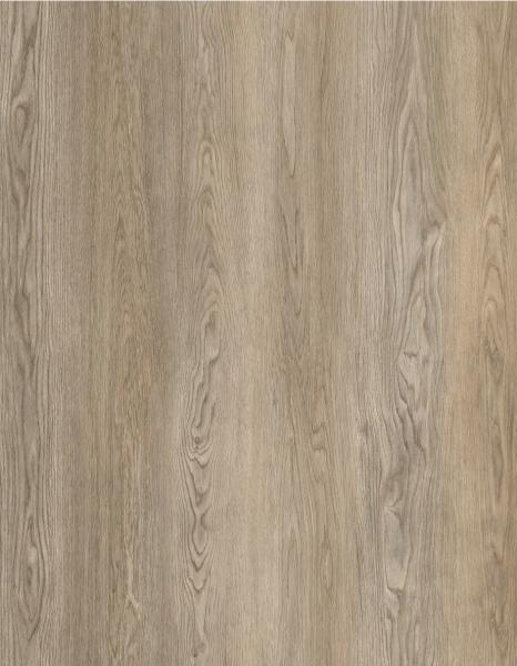 Eco Friendly Vinyl Plank Flooring SPC 5.5mm Unilin Click Retro Style Burlywood