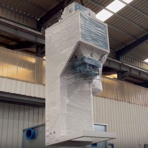 380V Semi Automatic Pellet Packing System With Manual Bagging Packing Machine