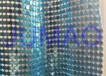 Blue Anodized Decorative Metal Fabric With Aluminum Photography Backdrop