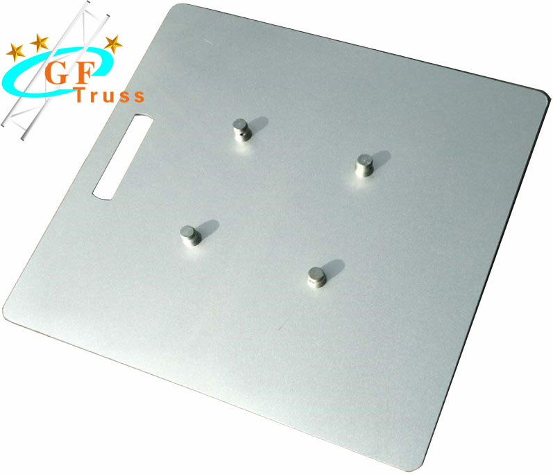 Moving Light 6061 T6 Steel Truss Base Plate For Stage