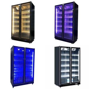 China Multi-climate Refrigeration Equipment for Wine and Beer in Vertical Display Cabinet factory