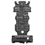 4mm Magnalium Carbon Steel Skid Plate for Toyota 4Runner Generation LTD High-