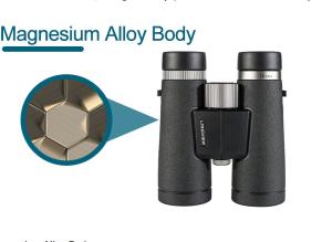 China IPX7 Waterproof 10x42 Binoculars For Bird Watching 7 Degree Ultra Wide View Angle factory