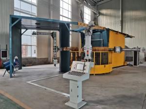 China Fully Automatic Rotational Molding Equipment Water Cooled Low Noise factory