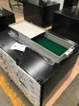 Vault Room Stainless Steel Bank Safe Deposit Locker With Red Color Storage Box