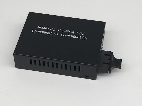 One Rj45 Port 10 / 100M Fiber Ethernet Media Converter , Multimode Media