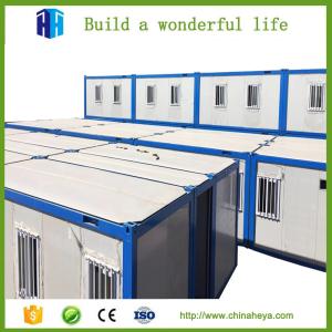 China easy build sandwich panel container house prices prefabricated factory