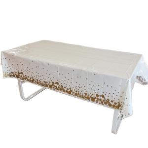 China Oilproof Custom Printed 137x183CM Festival Tablecloth Eco Friendly factory