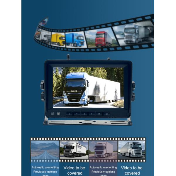 1080P Waterproof WIFI Car Dashboard Camera for Trucks RVs Android