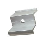 Lightweight Solar Panel End Clamp Aluminum Alloy Photovoltaic Panel Fasterner