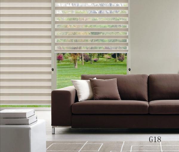2020 High Quality Home Decoration zebra blind blackout cordless for windows