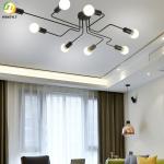 Iron Nordic LED Ceiling Light E26 For Hotel / Living Room / Showroom / Bedroom