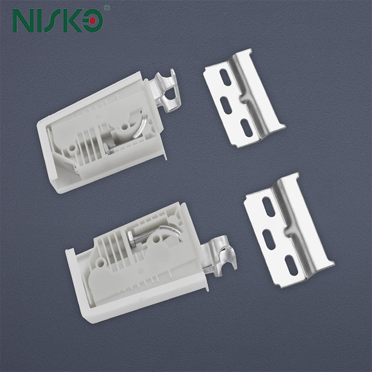 Wall Protection Kitchen Cabinet Bracket Vibration Damping With Plastic Housing