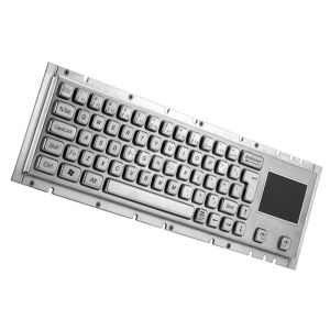 Kiosk Touchpad Industrial Metal Keyboard With Mechanical Cherry Key Switch