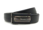 OEM Men Cowhide Genuine Leather Belt Automatic Buckle Ratchet