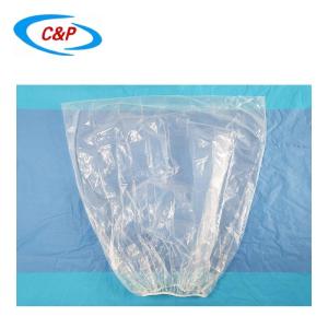 China Clear Poly Surgical Sterile Medical Equipment Covers Drapes With Elasticized Openings factory