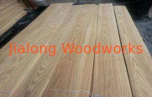 China Sliced Cut Russia Ash Wood Veneer Brown , Paper Backed Veneer factory