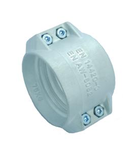 China Forging Aluminum Heavy Duty Hose Clamps DIN2817 EN 14420-3 factory