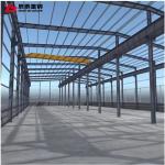 Prefabricated Building Steel Structure Workshop For Industrial Production