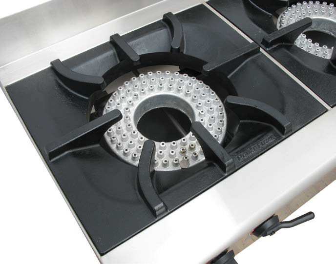 Gas Stock Pot Range Chinese Style Soup Cooking Stove 1100 x 650 x (500+150) mm