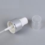 24/410 Silver/Black Fine Mist Sprayer Aluminium Perfume Atomizers Matte Silver