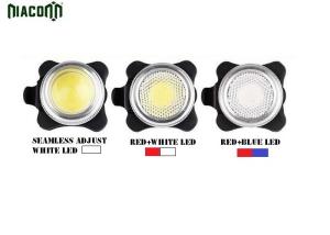 China Rechargeable USB Bike Tail Light 20-80lm Brightness White / Red / Blue Light factory