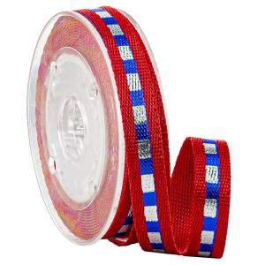 China Narrow Red Polyester 10MM Print Webbing Tape factory