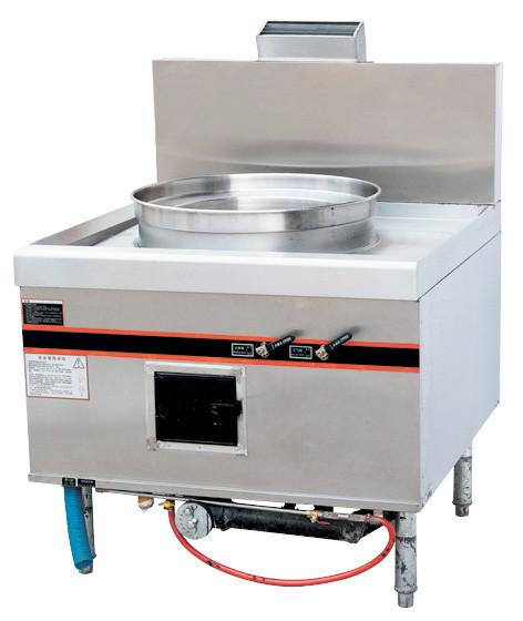 Stainless Steel 52KW Gas Cooking Steamer Chinese Cooking Steamer Stove