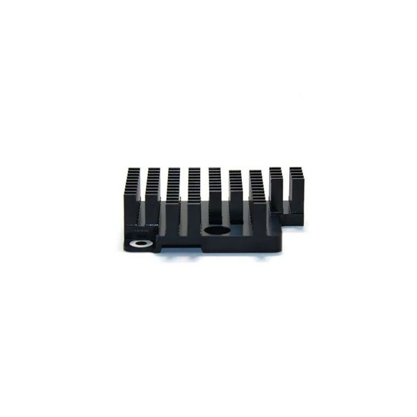 China Custom Aluminium Extrusion Skived Heatsinks CNC Machining Amplifier Heatsink factory
