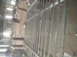 Customized Black Zinc Steel Metal Garrison Fence Panels Maintenance Free
