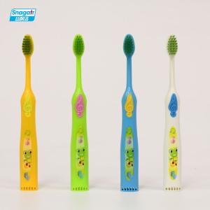 China Children 3-6 Years Soft Rubber Toothbrush Handle Color Oral Hygiene factory