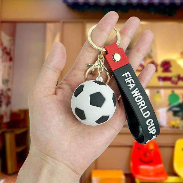 Football Keychains Accessories Cute Kawaii Key Chain Non-Toxic for Kids Boys Girls Women