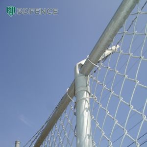 Construction Site Chain Link Fence Debris Containment