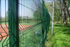 China Powder Coated 3D Welded Wire Fence 50x100mm PVC Coated Wire Fence factory