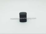 N2076 square small nail polish cap nail polish packaging plastic cap shiny black