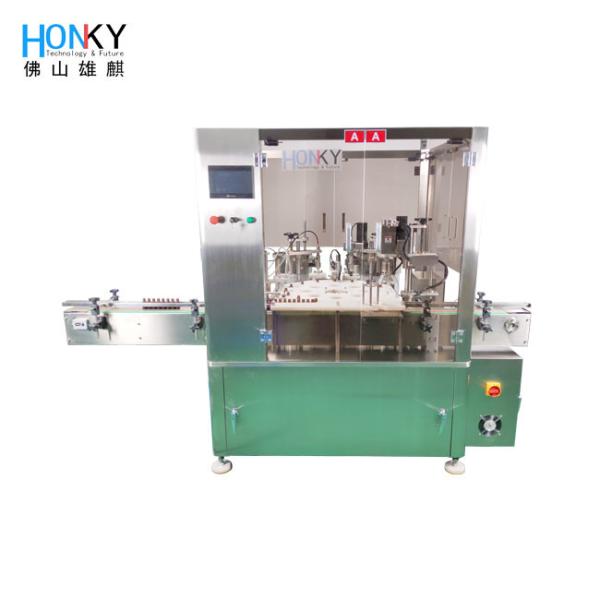 Automatic 10ml Glass E-Cigar Oil E-Liquid Vial Filling Machine With High