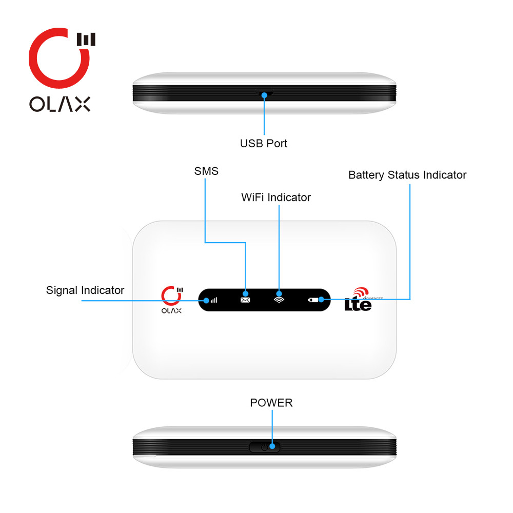 OLAX MT20 Cat4 4G Mobile Wifi Device Portable Wifi Router For Outdoor Indoor