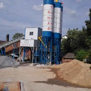 China YHZS60 concrete batching mixing plant salable factory
