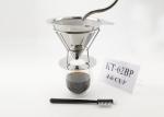 Paperless Pour Over Single Cup Brewing Cone For Chemex 6 Cup Size