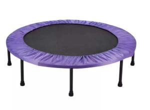 China Foldable Mini Trampoline, Fitness Trampoline with Safety Pad, Exercise Rebounder for Kids Adults factory
