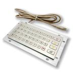 Waterproof IP65 Outdoor 41 keys Mini Stainless Steel Metal Keyboard Rear Panel