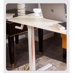 White Wooden Design 2023 Modern Luxury CEO Office Desk Table for Adult Laptop