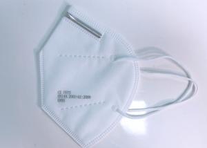 China Pure White KN95 Particulate PM 2.5 Respirator Face Mask Skin Friendly factory