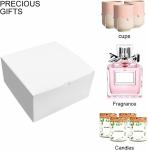 Packing Material White 12 Pack 8x8x4 Inches Square Paper Birthday Party Gift Box