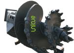 Rotary OD600mm 20mm Thickness Soil And Rock Drilling Auger