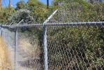 How to install chain wire fence